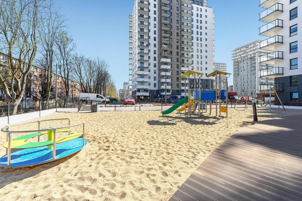 Apartament Nadmorskie Spektrum & Parking Gdaňsk Exteriér fotografie