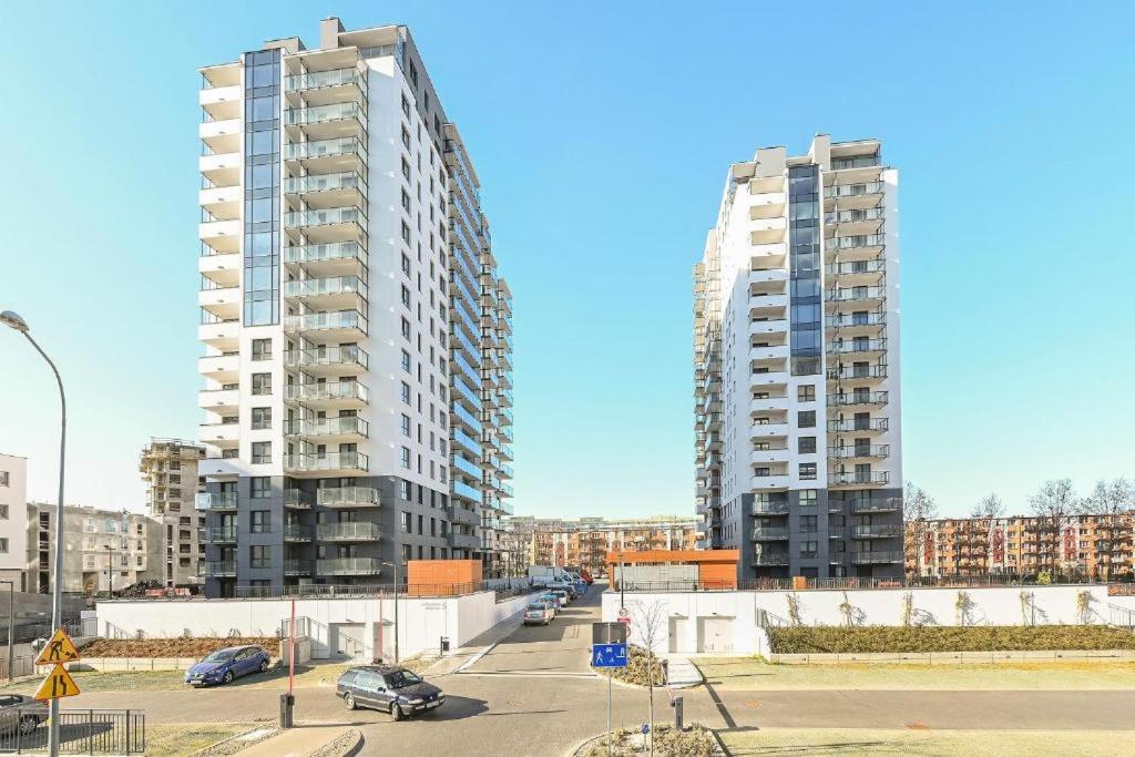 Apartament Nadmorskie Spektrum & Parking Gdaňsk Exteriér fotografie