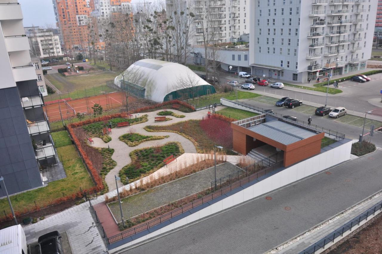 Apartament Nadmorskie Spektrum & Parking Gdaňsk Exteriér fotografie