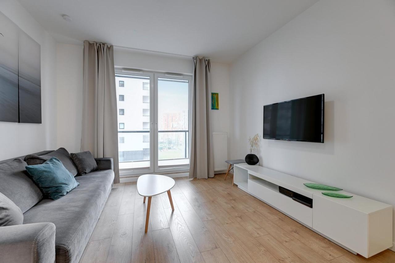 Apartament Nadmorskie Spektrum & Parking Gdaňsk Exteriér fotografie