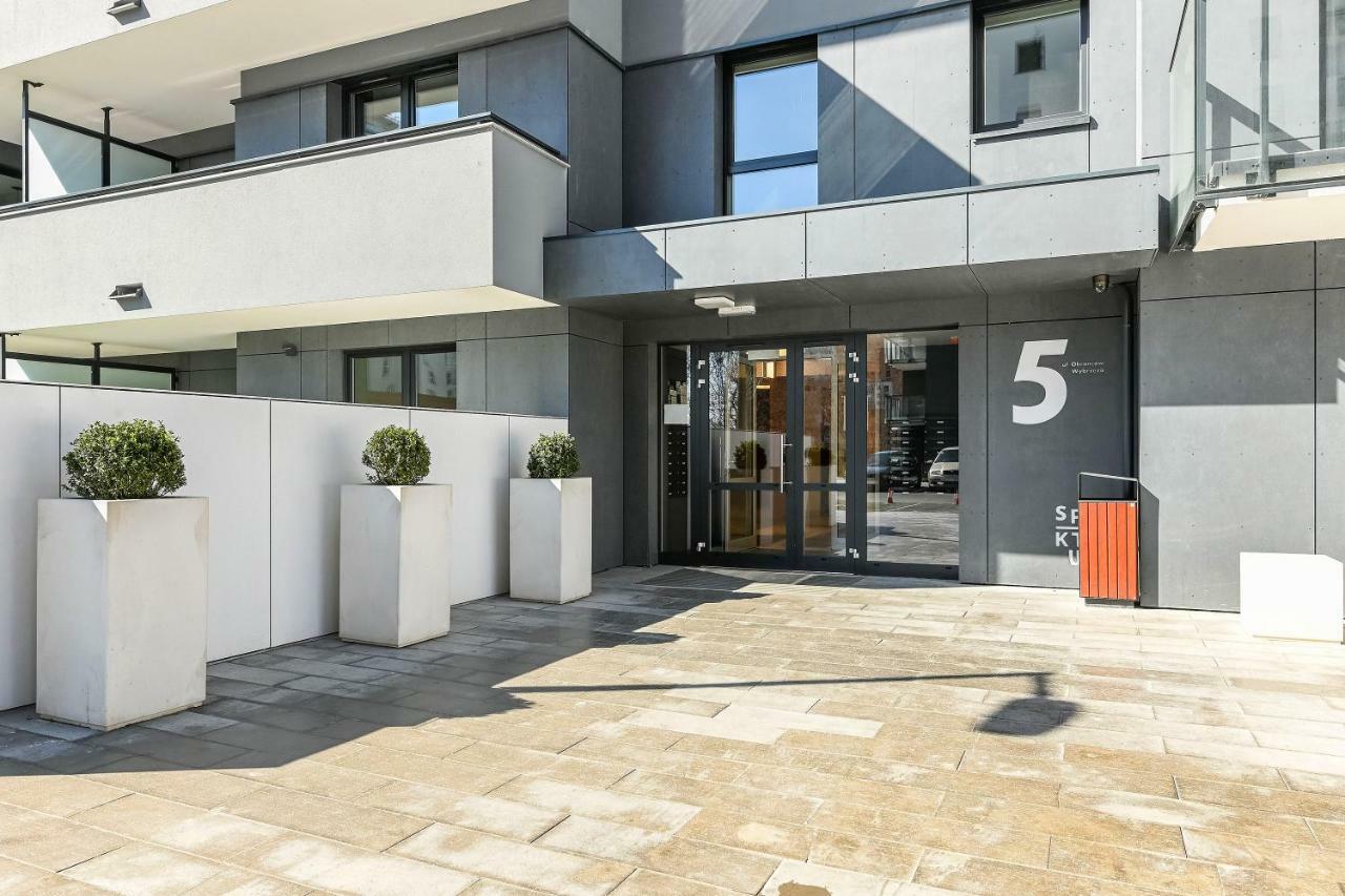 Apartament Nadmorskie Spektrum & Parking Gdaňsk Exteriér fotografie